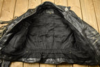 Vintage 1998s Fringed Leather Motorcycle Jacket