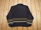 Vintage 1990s Full Zip 'Sport Savvy' Fleece Sweater