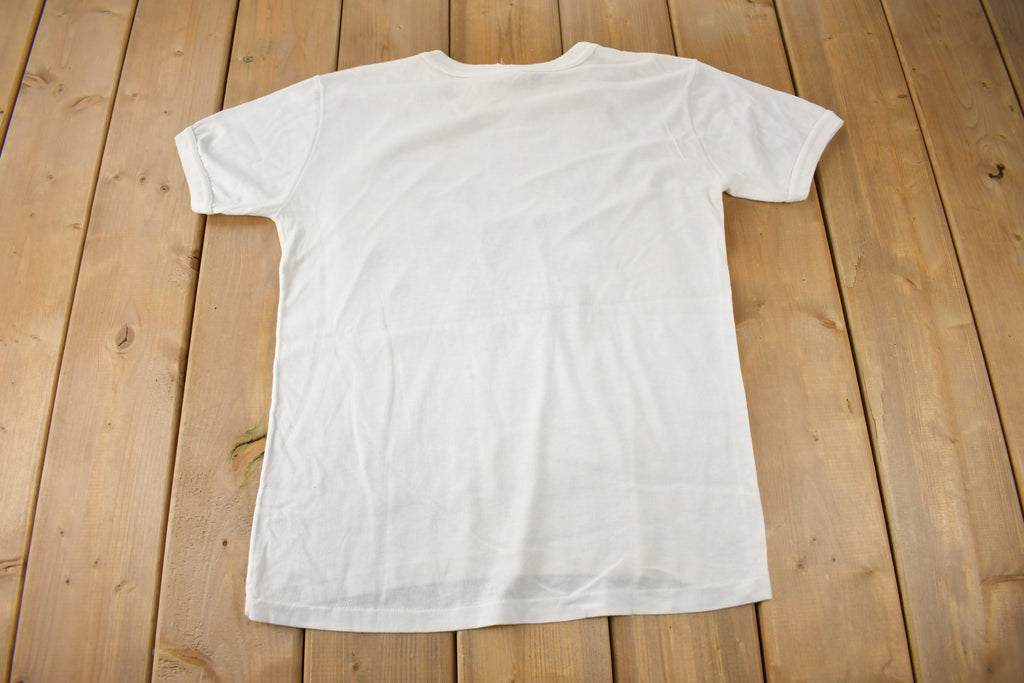 Vintage 1980s The Beatles Graphic Ringer T-shirt Made In Canada