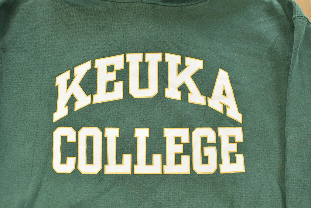 Vintage 1990s Keuka College Jansport University Hoodie Sweatshirt Men's Large