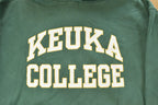 Vintage 1990s Keuka College Jansport University Hoodie Sweatshirt Men's Large
