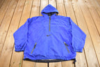 Vintage 1990s Nike Women's Quarter Zip Windbreaker Jacket
