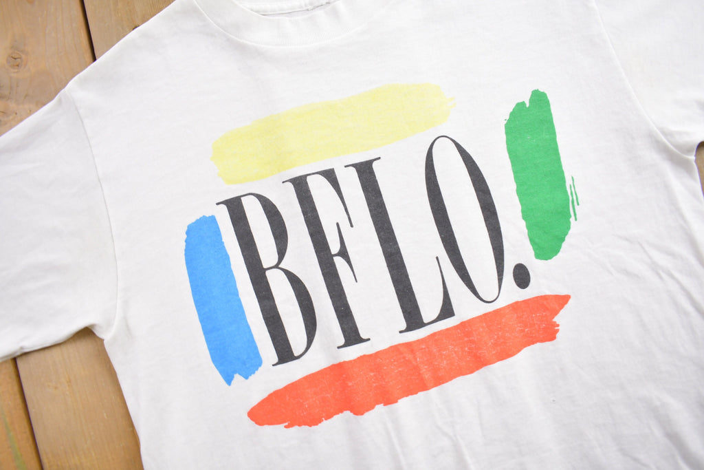 Vintage 1990s BFLO Graphic T-Shirt /