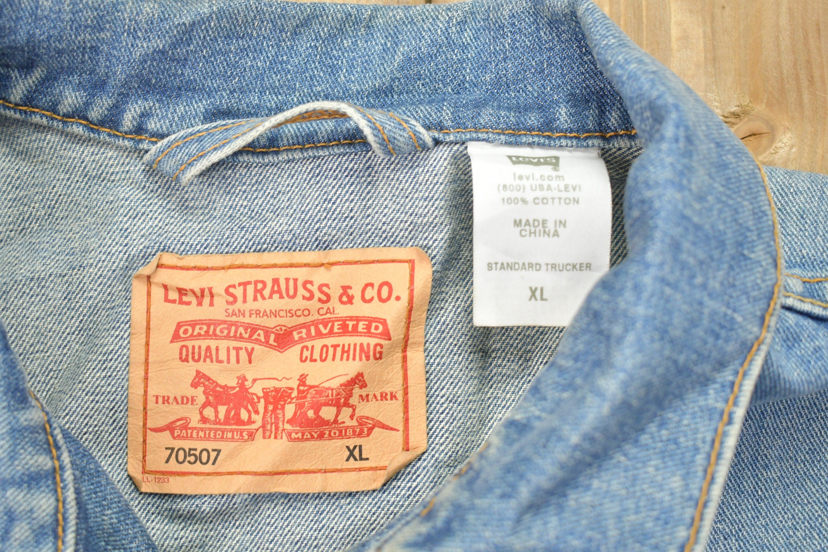 Vintage 1990s Levi's Denim Jean Jacket