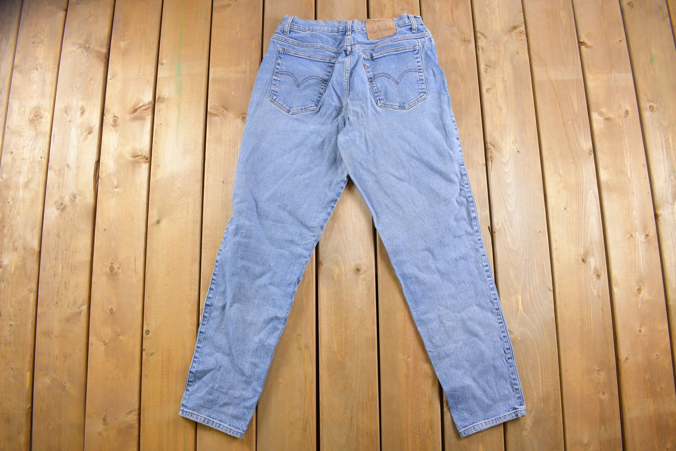 Vintage 1990s Levi's Rare Orange Tab Denim Jeans Size 30 x 30