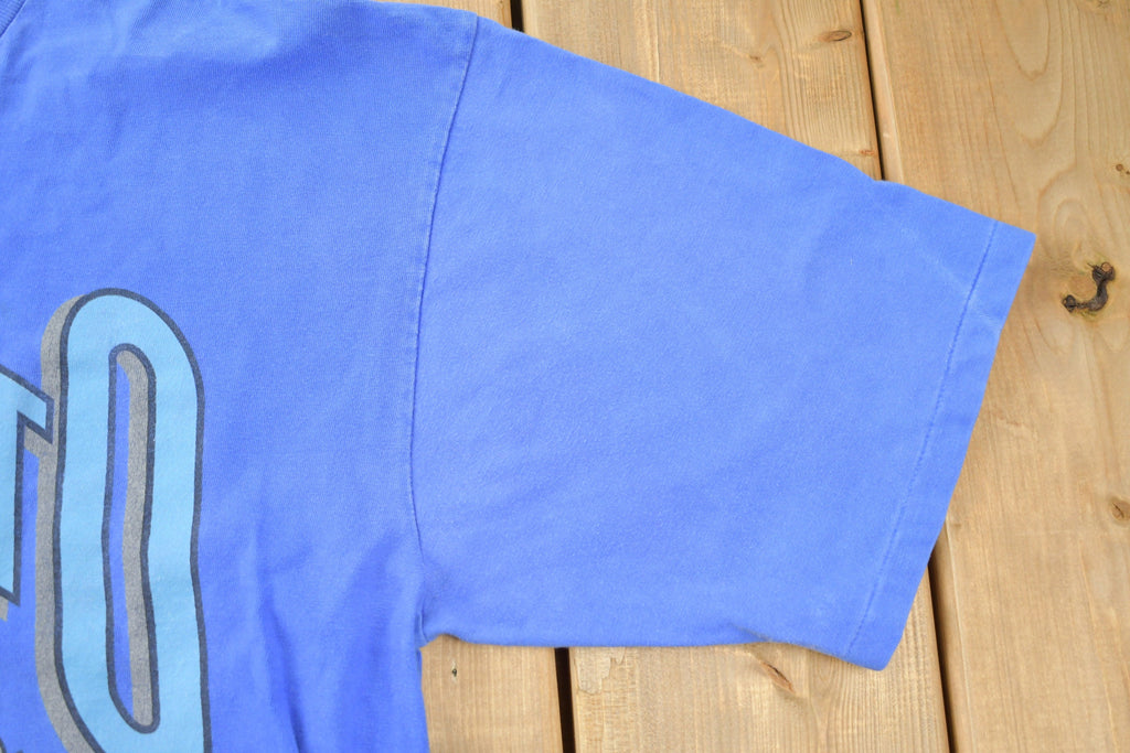 Vintage 1990s Toronto Blue Jays Member Club Nutmeg MLB Graphic T-shirt