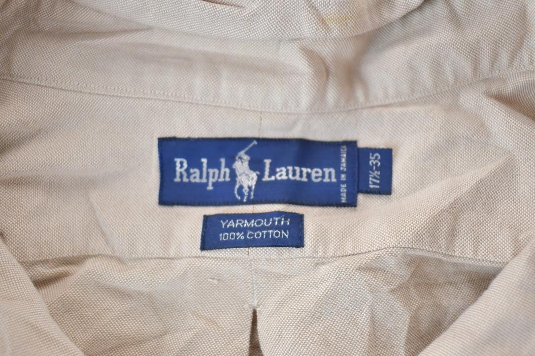 Vintage 1990's Polo Ralph Lauren Button Up Western Shirt Made In USA