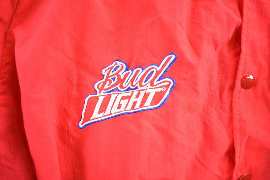 Vintage 1990s Bud Light Bomber Jacket