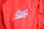 Vintage 1990s Bud Light Bomber Jacket