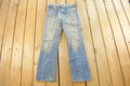 Vintage 1970s Lee Distressed Flare Denim Jeans Men's 30 x 31