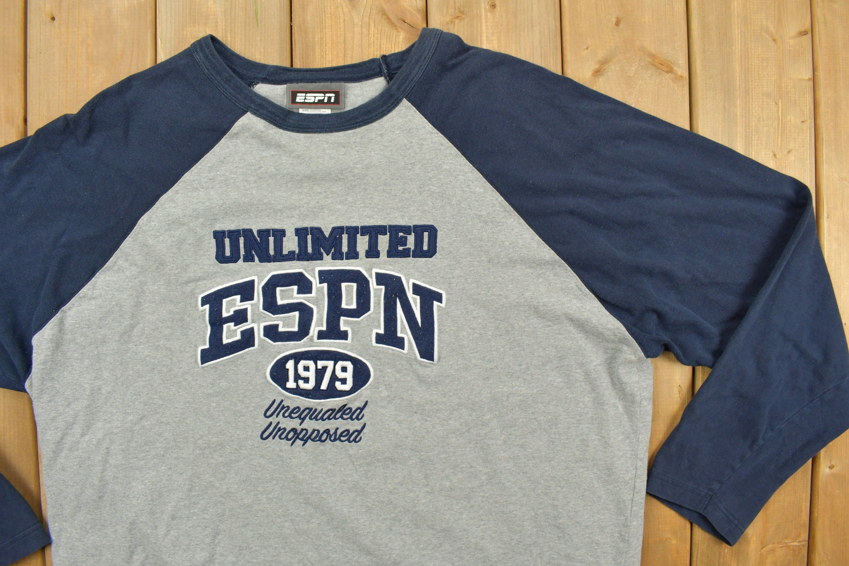 Vintage 1990s ESPN Sports Center Long Sleeve T-Shirt