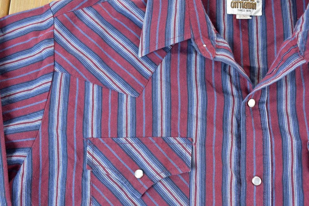 Vintage 1990s Ely Cattleman Western Button Up Shirt