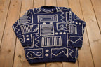 Vintage 1990s Alfred Dunner Knitted Crewneck Sweater