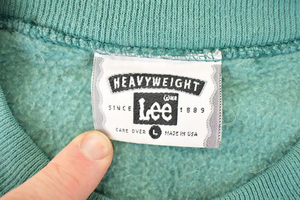 Vintage 1990s Heavyweight Lee Blank Crewneck Sweatshirt Mens L