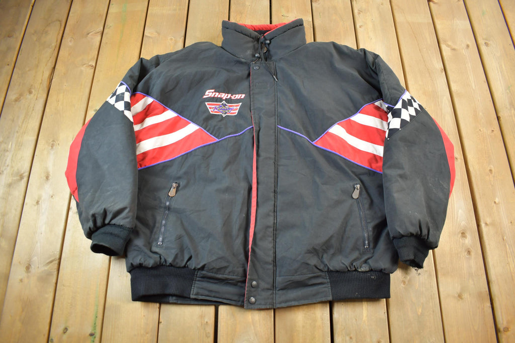 Vintage 1990s Snap On Racing Winter Jacket