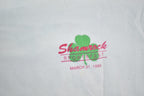 Vintage 1998 Shamrock 5K Walk Souvenir Single Stitch Graphic Print T-Shirt Made In USA