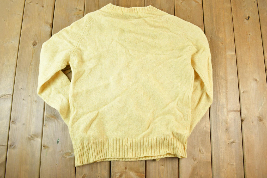 Vintage 1970s Sears The Men's Store Pure Virgin Wool Knit Sweater Mens L