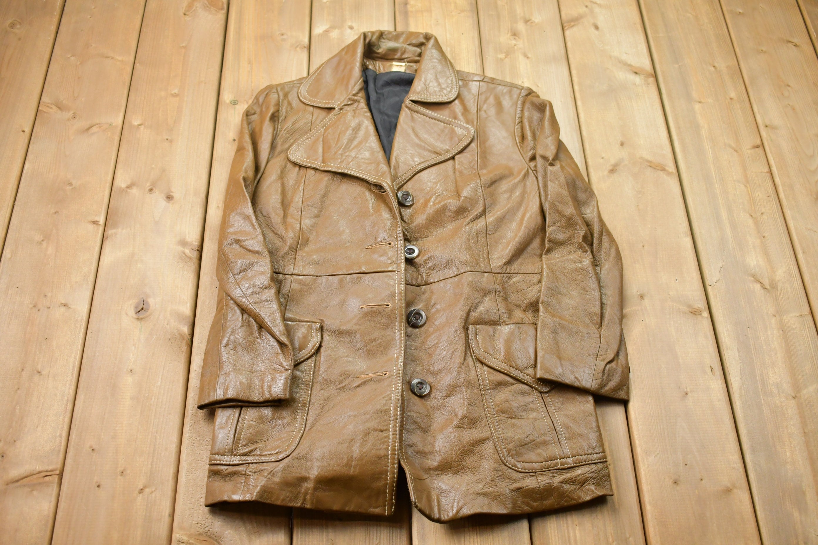 Vintage 1980s Leather Jacket