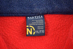 Vintage 1990s Nautica Jeans Quarter Zip Fleece Sweater