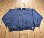 Vintage 1990s Discus Athletic Blank Crewneck Sweatshirt Made In USA