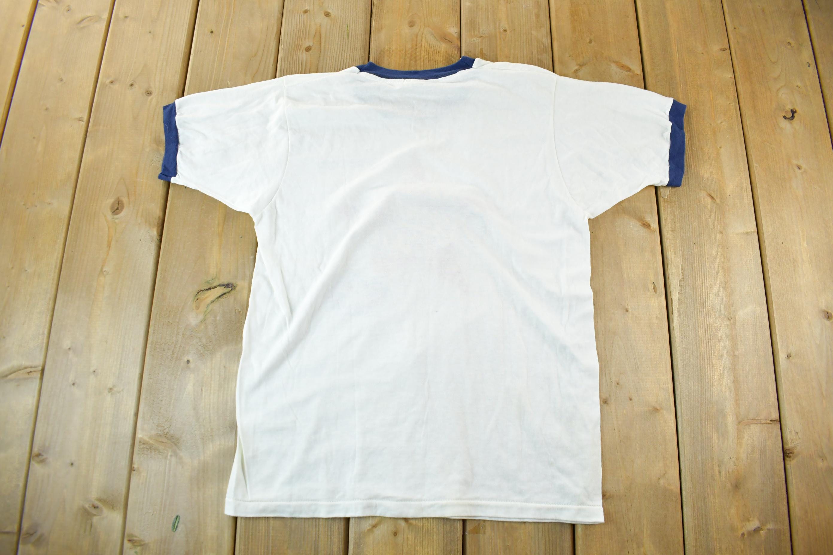 Vintage 1984 US Olympic Trials Ringer T Shirt Men's Medium