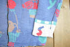 Vintage 1990s Embroidered All Over Print Zip Up Jacket Sweater - Large