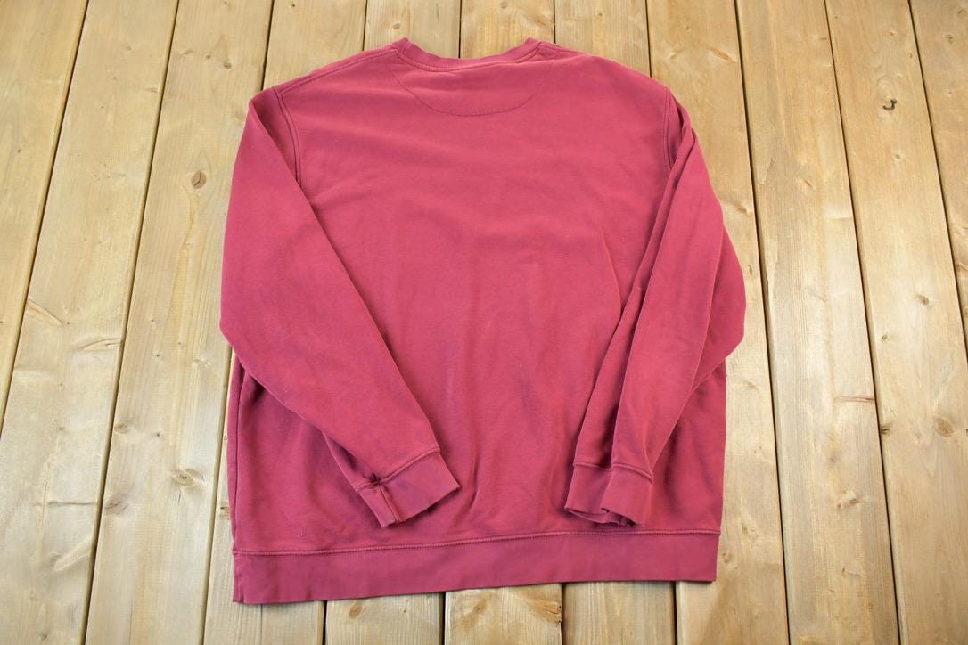 Vintage 1990s Nike Embroidered Mini Swoosh Crewneck Sweatshirt