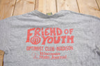 Vintage 1984 Optimist Run Layered T Shirt