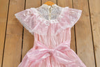 Vintage 1960s Sheer Lace Princess Dress