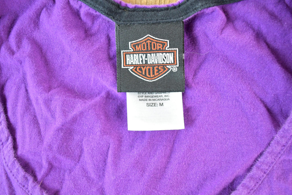 Vintage 1990s Harley Davidson Banff Canada Souvenir Tank Top Womens M