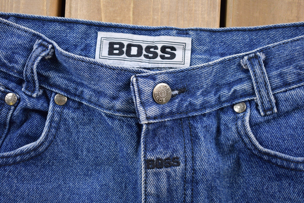 Vintage 1990's Boss Carpenter Blue Jeans 26 x 28.5