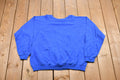 Vintage 1980s Hanes Sport Blank Raglan Crewneck Sweatshirt