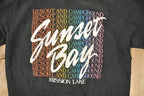 Vintage 1990s Sunset Bay Mission Lake Crewneck Sweatshirt Men's M