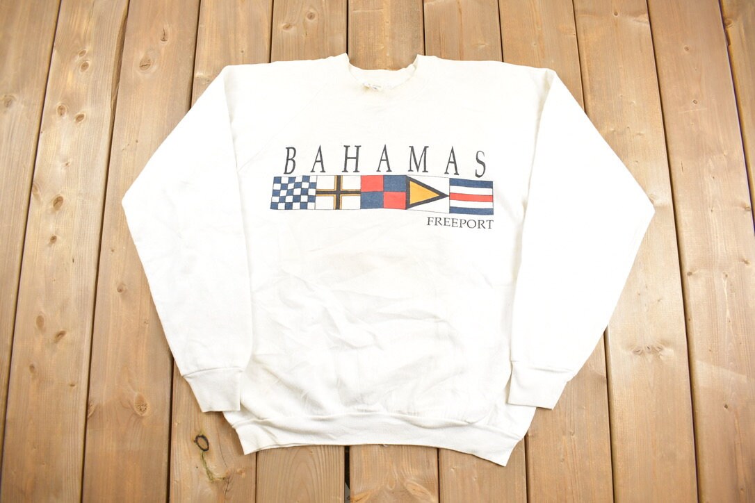 Vintage 1990s Bahamas Graphic Crewneck Sweatshirt