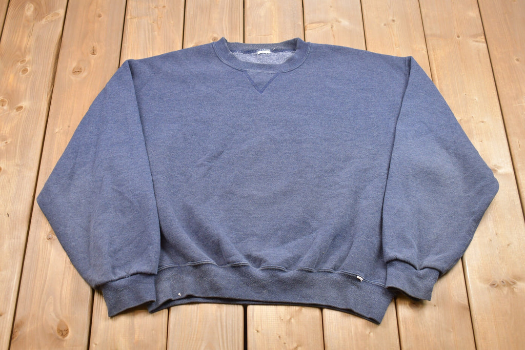 Vintage 1990s Blank Essential Crewneck Sweatshirt /