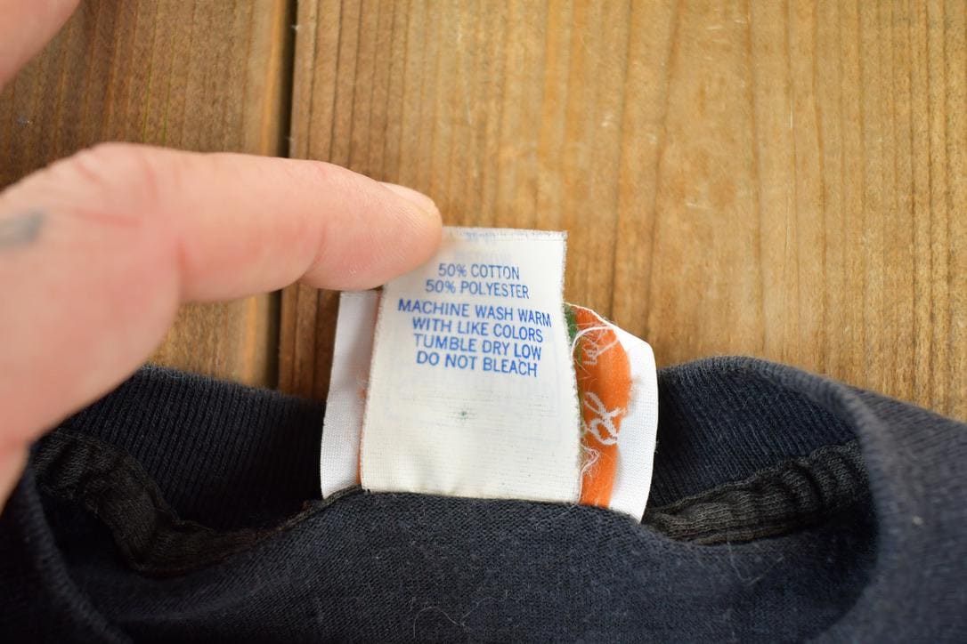 Vintage 1980s Springford Classic Neon Stars Souvenir T-Shirt Men's S