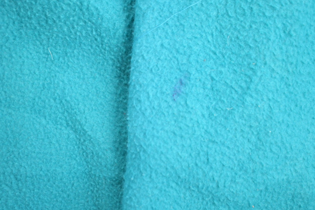 Vintage 1990s Cabin Creek Turquoise Fleece Sweater