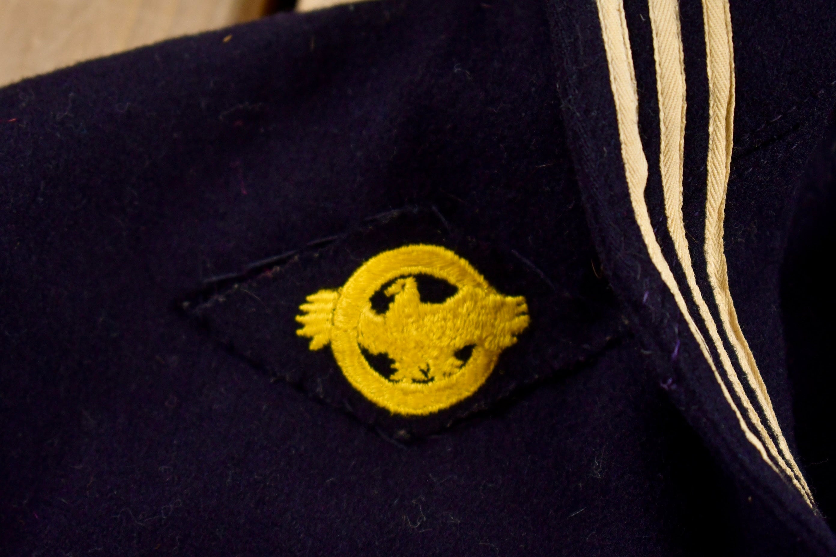 Vintage 1950s Naval Clothing Factory Sailor Uniform Pullover
