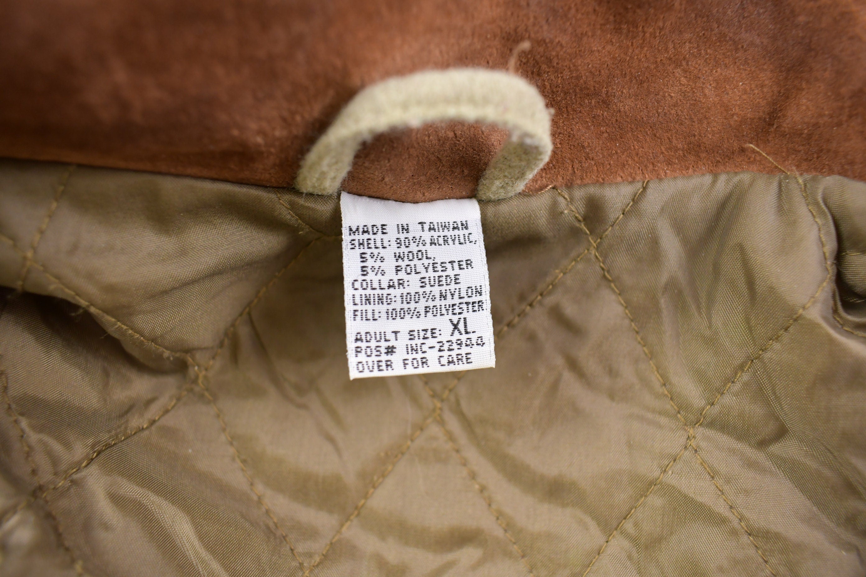 Vintage 1990s Beige Button Up Jacket