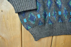Vintage 1990s Knit Crewneck Sweater