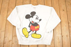 Vintage 1980s Mickey Mouse Disney Crewneck Sweater Men's XL