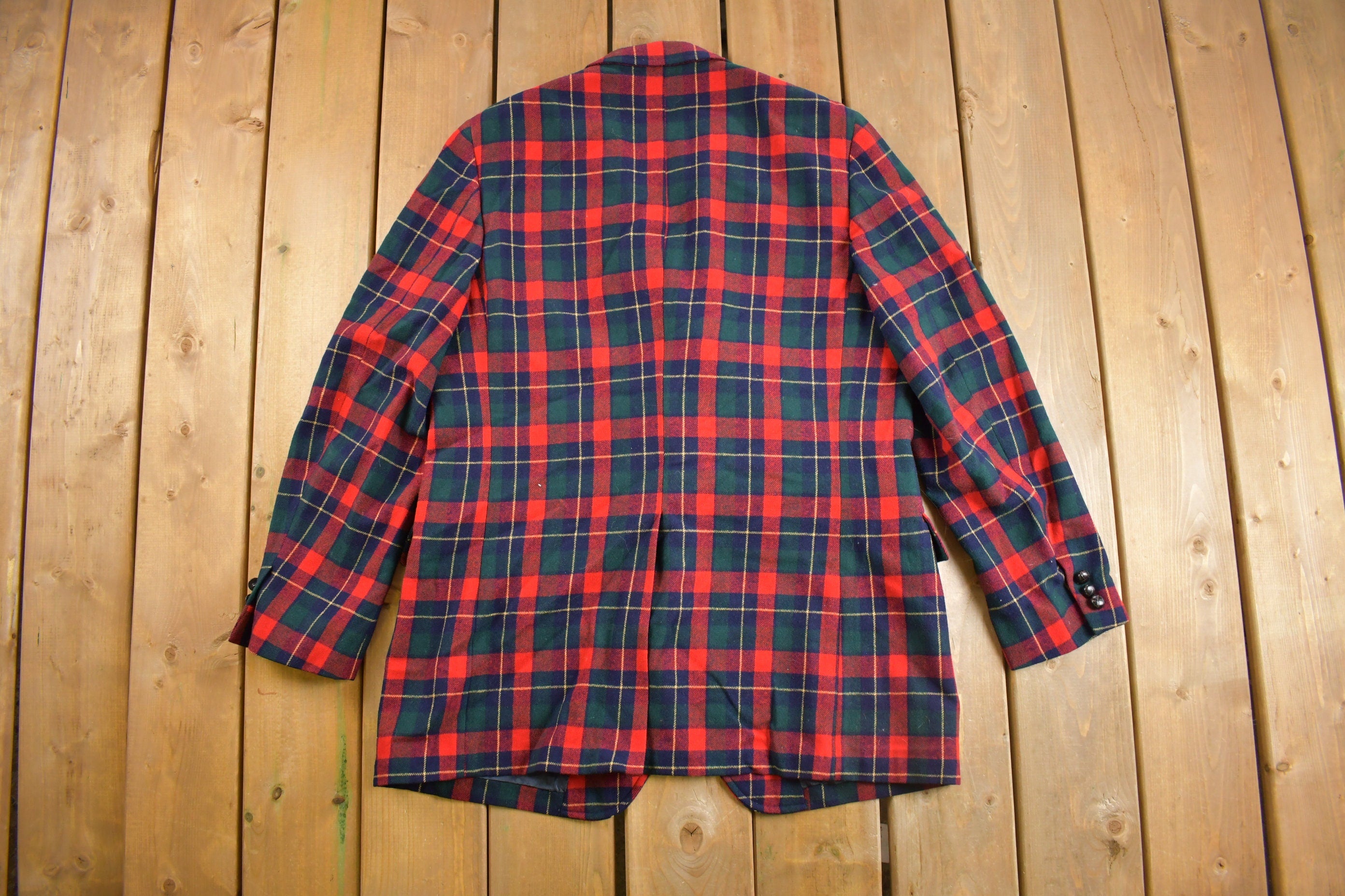 Vintage 1960s Pendleton Woolen Mills Vintage Button Up Blazer Shirt