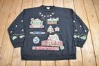 Vintage 1990s Christmas Patchwork Sweater