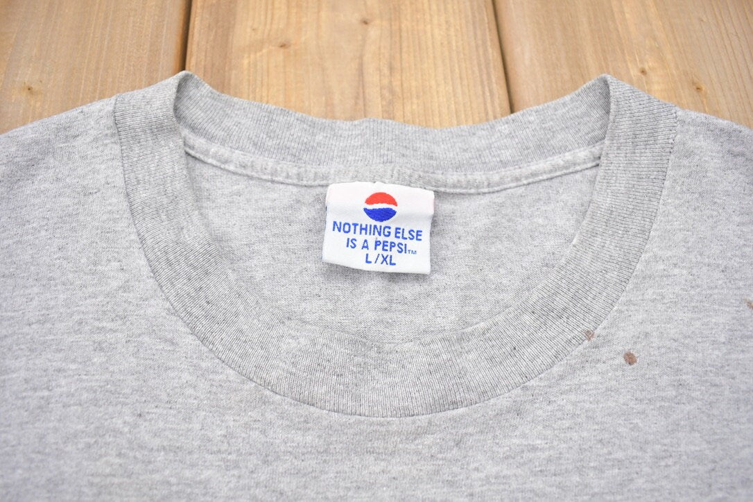 Vintage 1990s Pepsi Soda Like Nothing Else Generation Promo T-Shirt