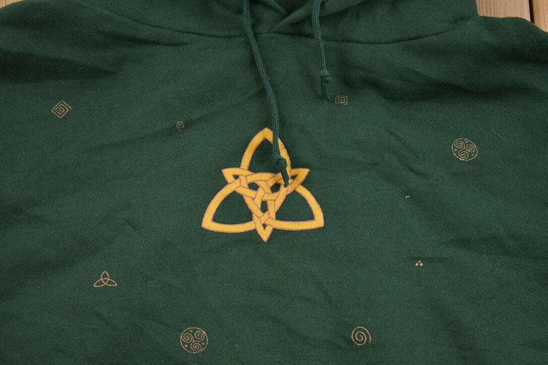 Vintage 1990s Celtic Graphic Hoodie
