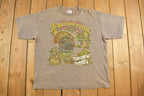 Vintage 1996 Buck Wear Turkey Hunting Graphic T-Shirt Streetwear Made In USA