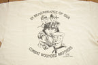 Vintage 1990s In Remembrance Of Our Combat Wounded Brothers Graphic T Shirt