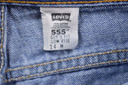 Vintage 1990s Levi's 555 Tab Jeans Size 35 x 31