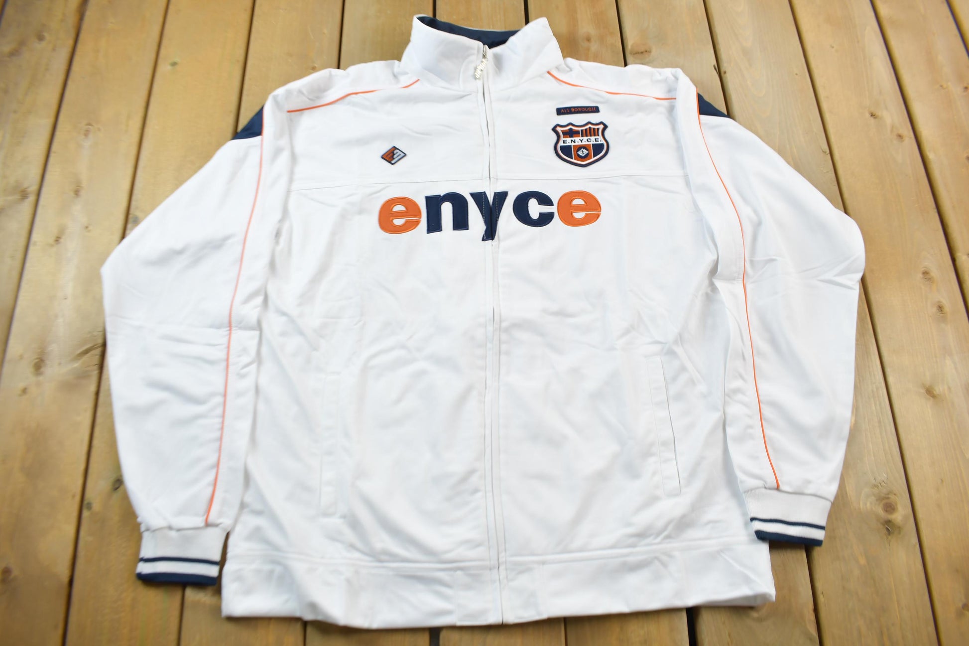 Vintage Deadstock Y2K Enyce Embroidered Track Jacket & Pants Set Size XL