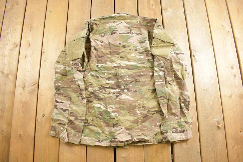 Vintage 2001 Military Desert MultiCamo Insect Repellent Field Jacket